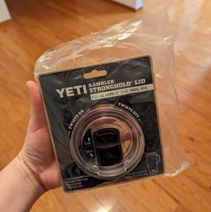 Yeti Rambler Stronghold Lid: fits the 20oz Rambler Travel Mug
